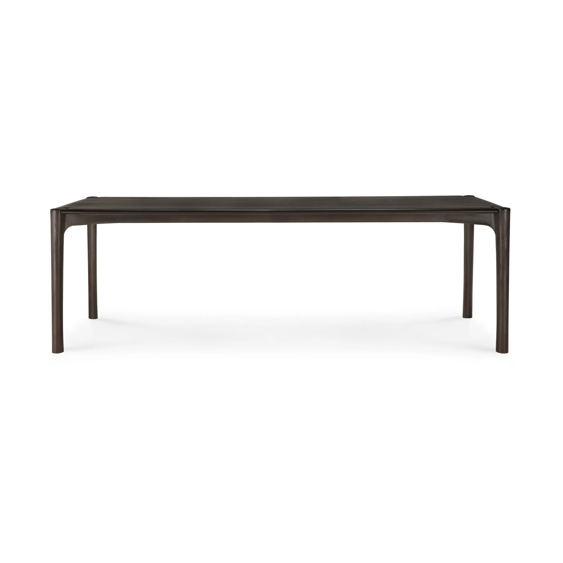 PI Esstisch, Dunkelbraunes Teak, 240x100 cm Ethnicraft