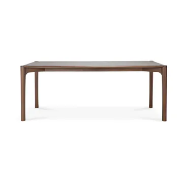 PI Esstisch - Lackiertes Teak Brown, 200x95 cm - Ethnicraft