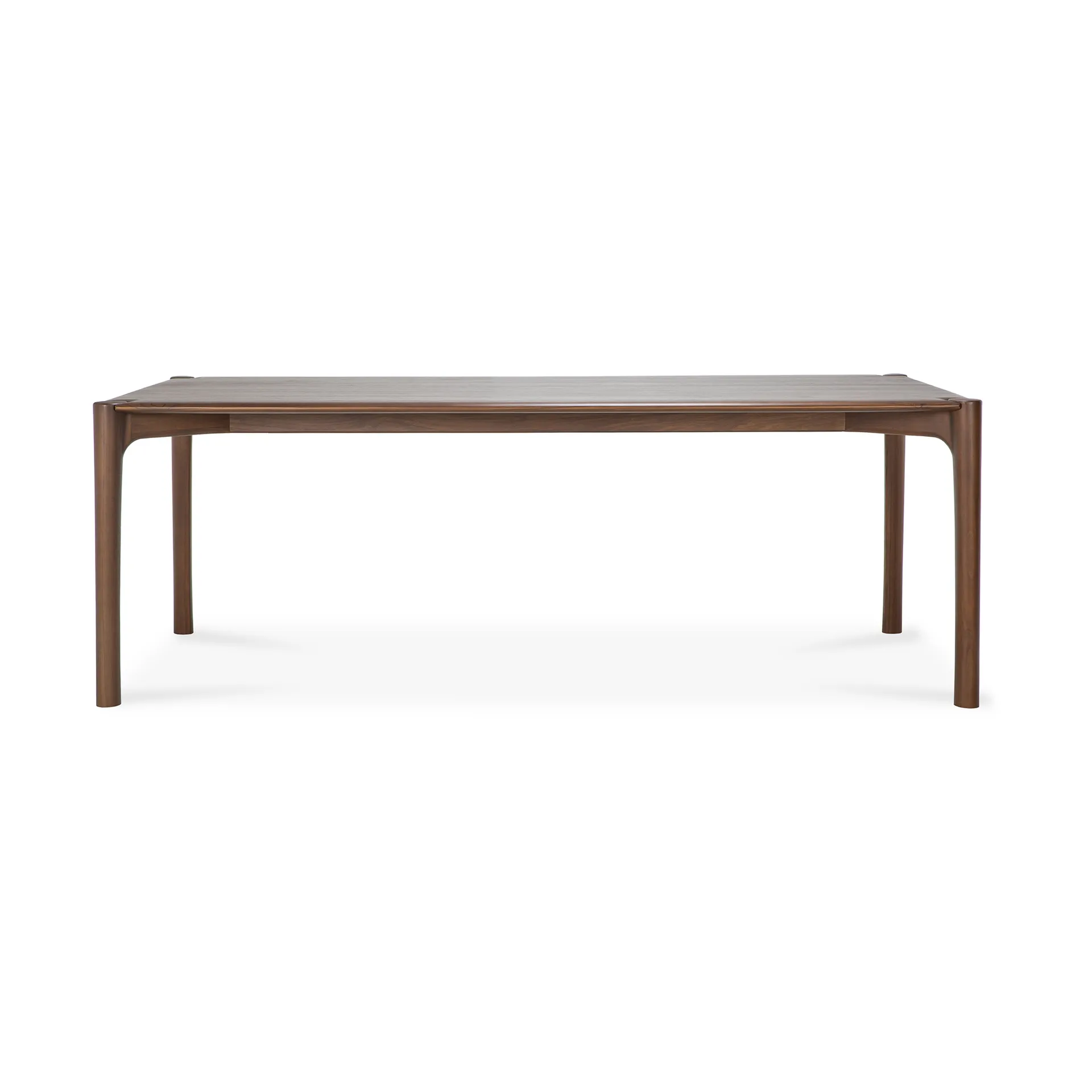 PI Esstisch, Lackiertes Teak Brown, 220x95 cm Ethnicraft