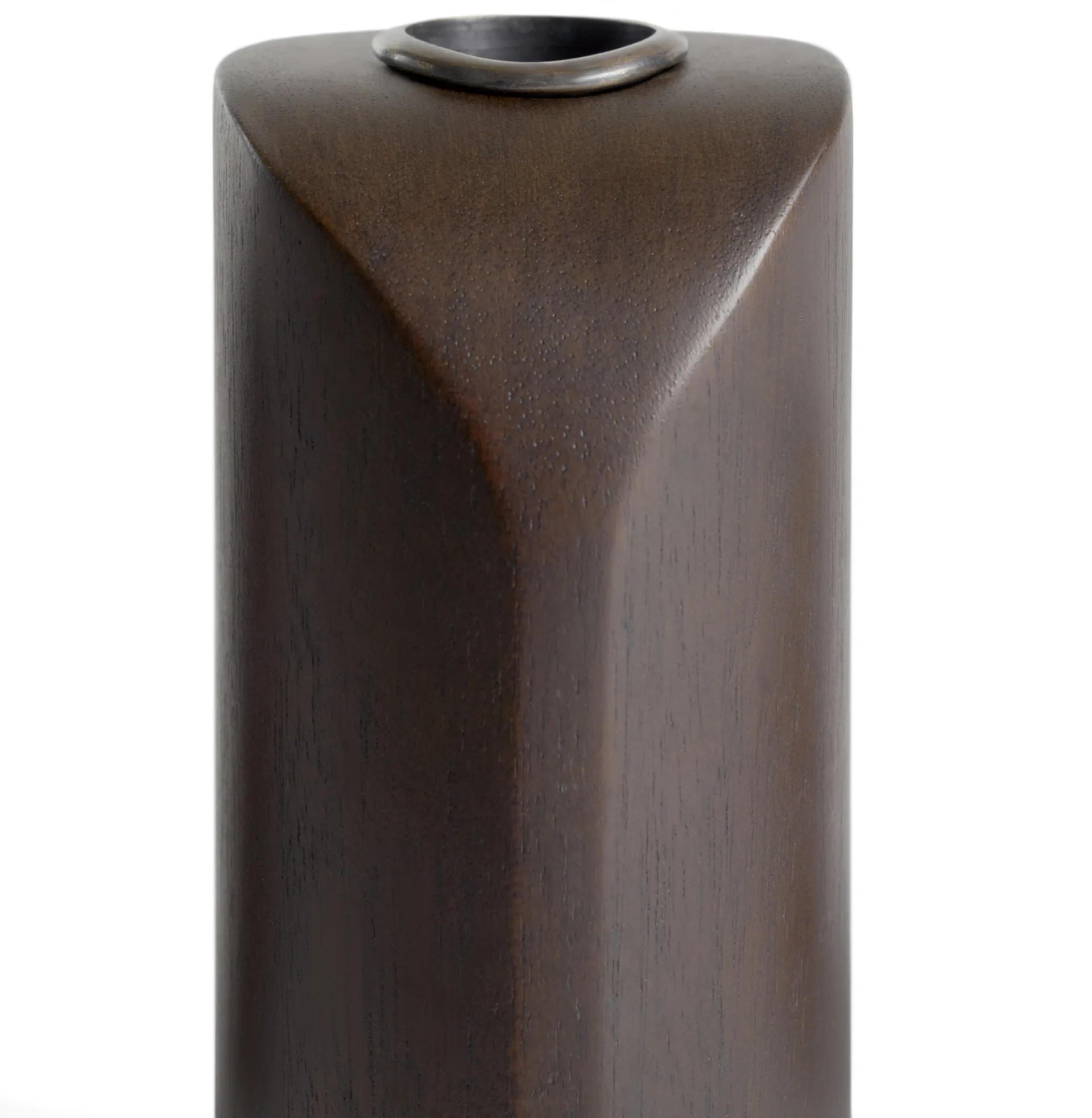 PI-Ljushållare im 3-teilig, Dunkelbraun gebeizte Mahagony Ethnicraft