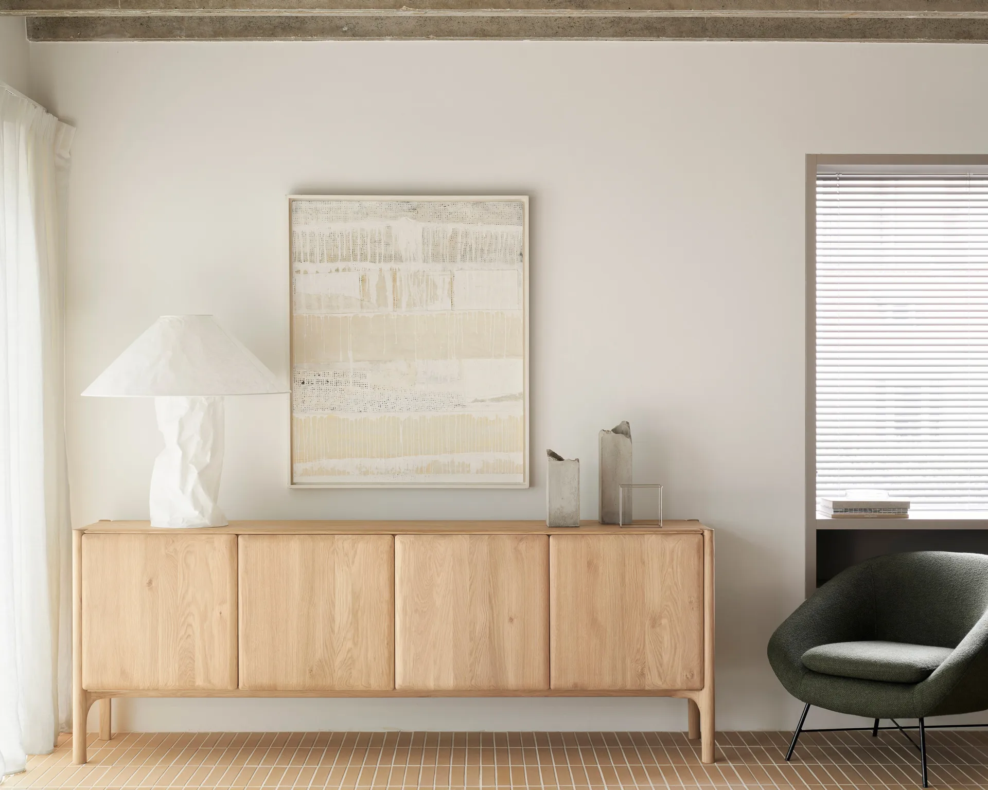 PI Sideboard, Eiche, 4 Türen Ethnicraft