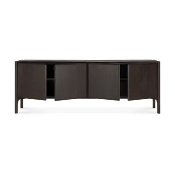 PI Sideboard - Teak dark brown, 4 Türen - Ethnicraft
