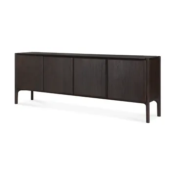 PI Sideboard - Teak dark brown, 4 Türen - Ethnicraft