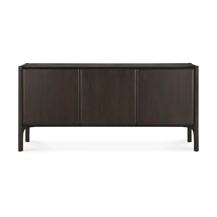 PI Sideboard - Teak dunkelbraun, 3-türig - Ethnicraft