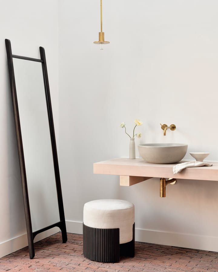 PI Standspiegel 55×190 cm, Dunkelbraun gebeizte Mahagony Ethnicraft
