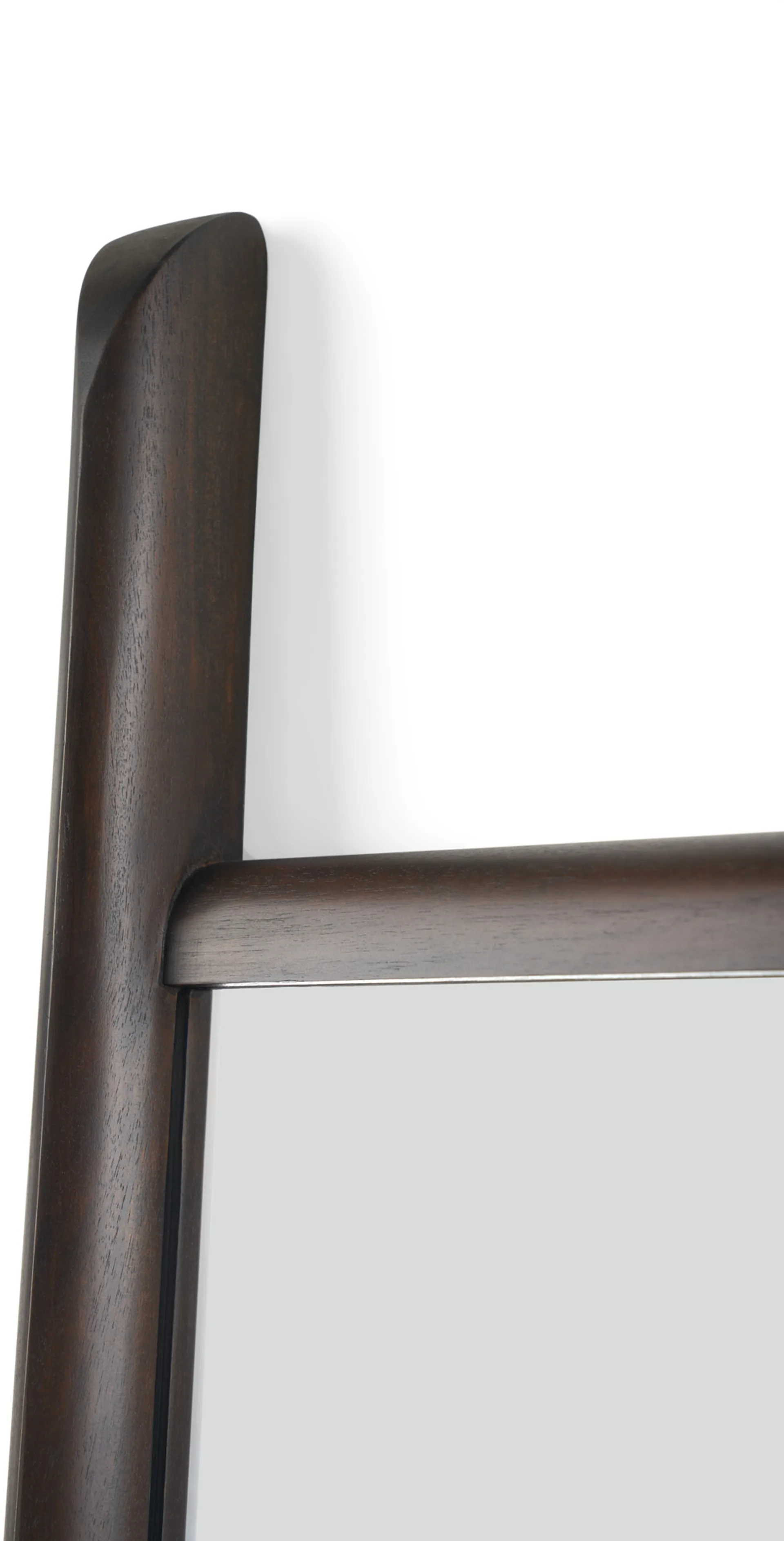 PI Standspiegel 80x200 cm, Dunkelbraun gebeizte Mahagony Ethnicraft