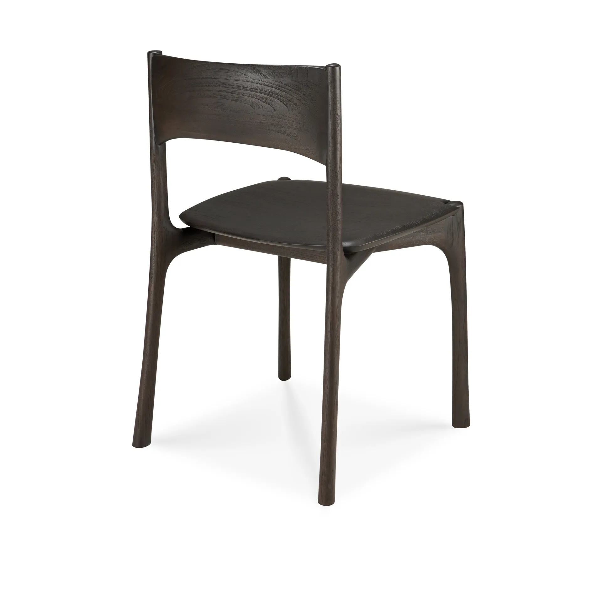 PI Stuhl, Dark brown teak Ethnicraft