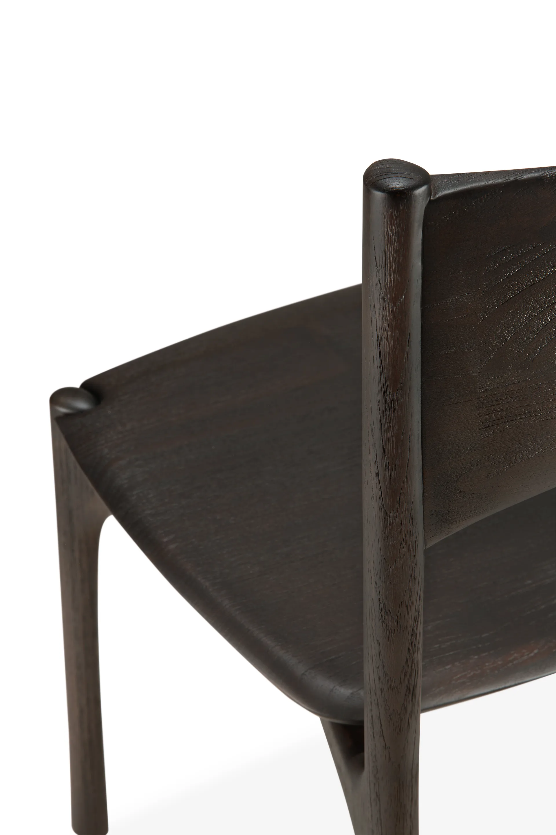 PI Stuhl, Dark brown teak Ethnicraft