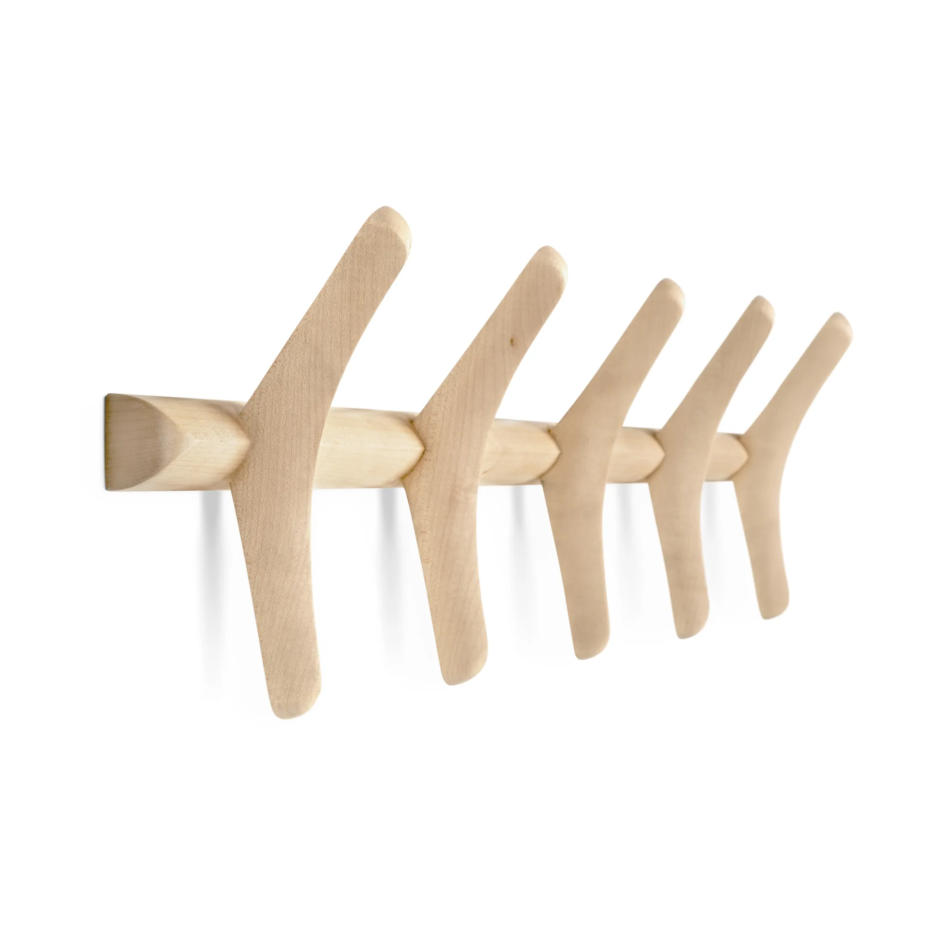 PI Wandgarderobe, Lackierte Platane, 70x21 cm Ethnicraft