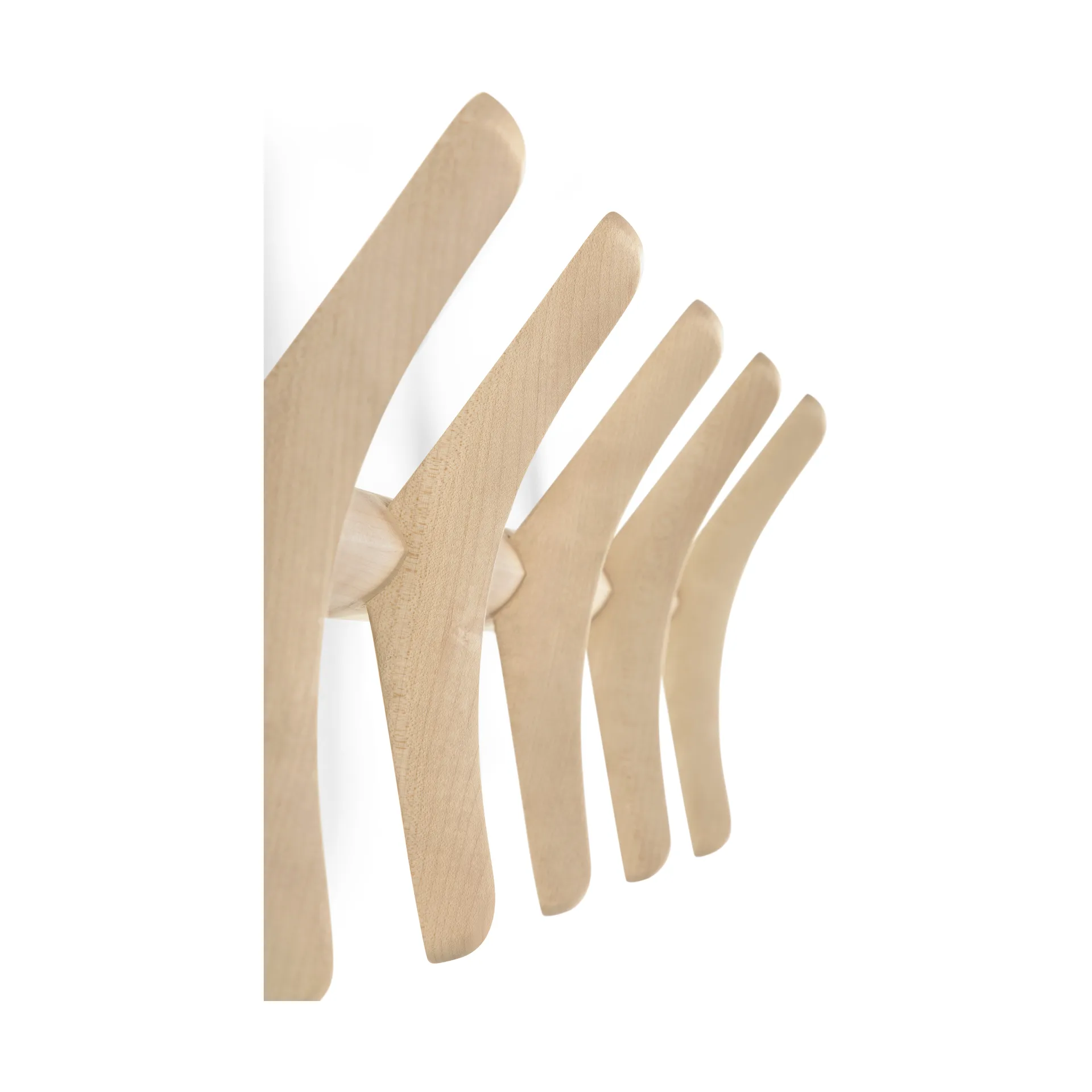 PI Wandgarderobe, Lackierte Platane, 70x21 cm Ethnicraft