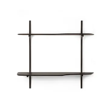 PI Wandmontage-Schreibtisch - Dark brown mahogny, 140x48 cm - Ethnicraft