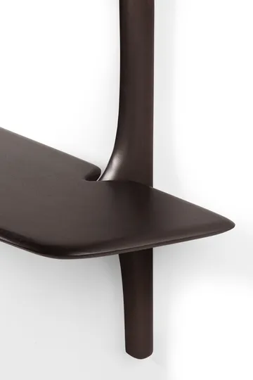 PI Wandmontage-Schreibtisch - Dark brown mahogny, 140x48 cm - Ethnicraft