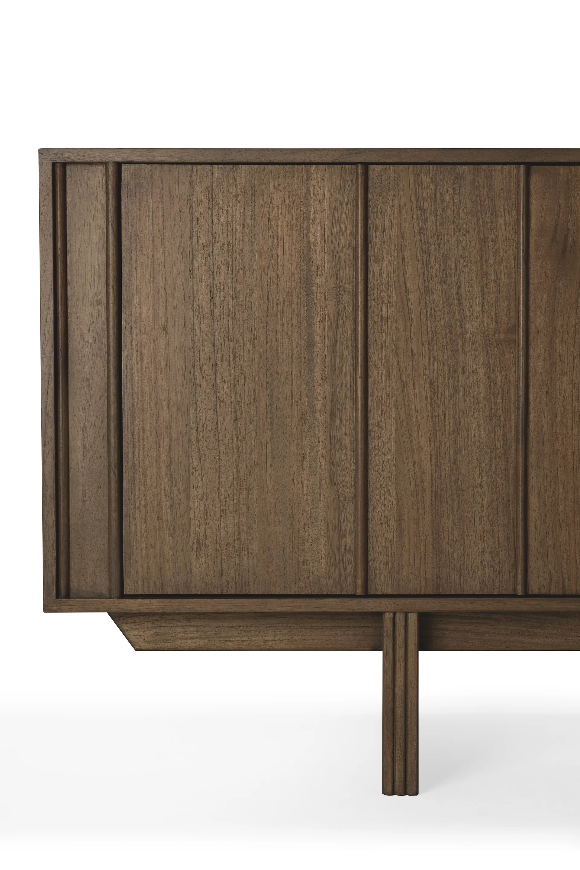 Pillar Sideboard, Wild brown Teak, 119 cm Ethnicraft