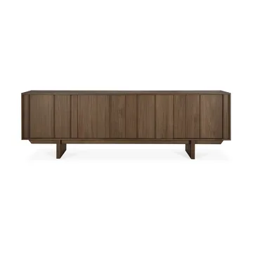 Pillar Sideboard - Wild brown teak, 220 cm - Ethnicraft