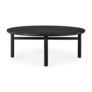 Quatro Outdoor Couchtisch schwarzgebeizt teak - Ø95 cm - Ethnicraft
