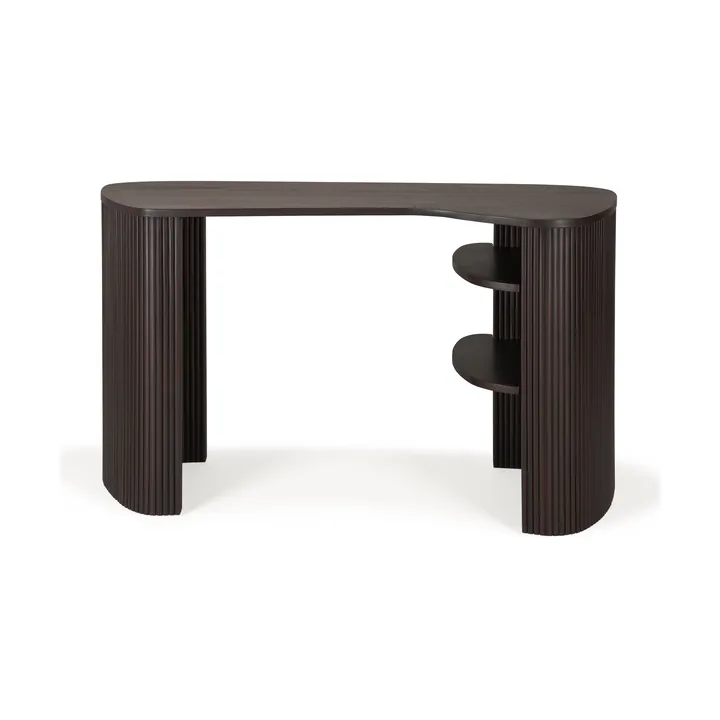 Roller Max Schreibtisch - Dark brown mahogny - Ethnicraft
