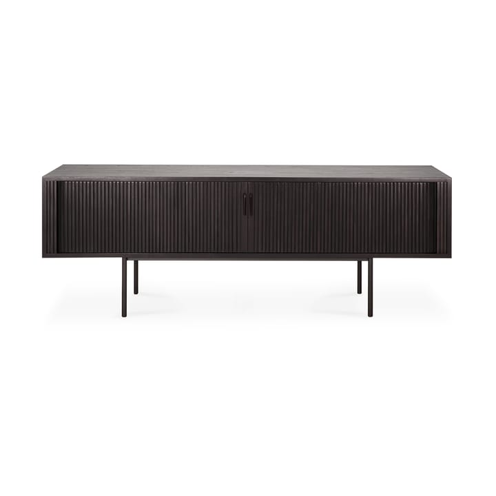 Roller Max TV-bänk - Lackierte teak-svart im 2-teilig - Ethnicraft