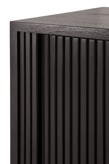 Roller Max TV-bänk - Lackierte teak-svart im 2-teilig - Ethnicraft