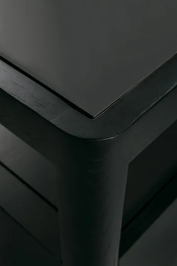 Spindle Kommode - Schwarz lackierte Eiche, 4 Schubladen - Ethnicraft