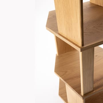 Stairs Column Regal - Oak wax oil 204x45 cm - Ethnicraft