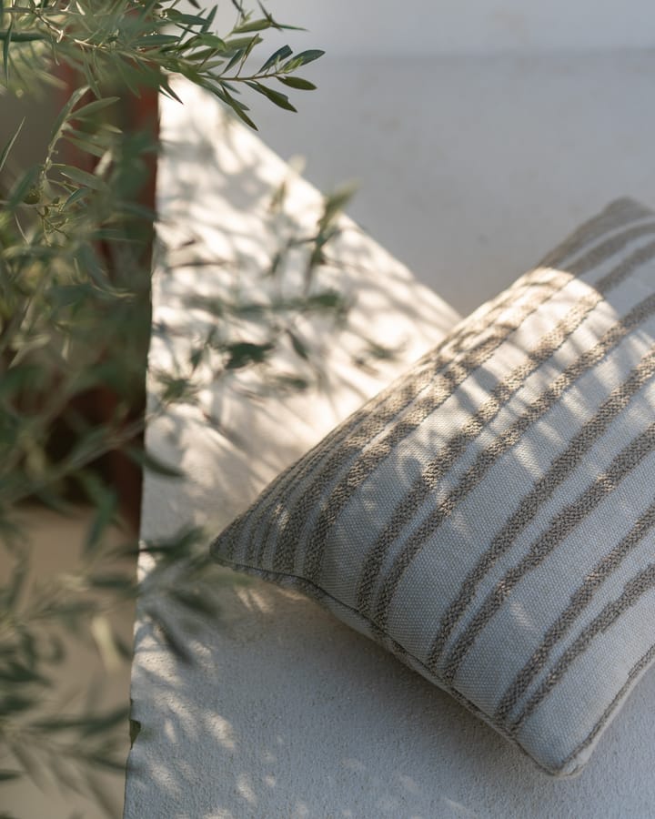 Stripes outdoor Kissen 40x60 cm, Lumbar (beige) Ethnicraft