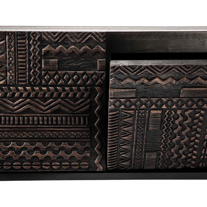 Tabwa Fernsehbank, Schwarz teak 51x160 cm Ethnicraft