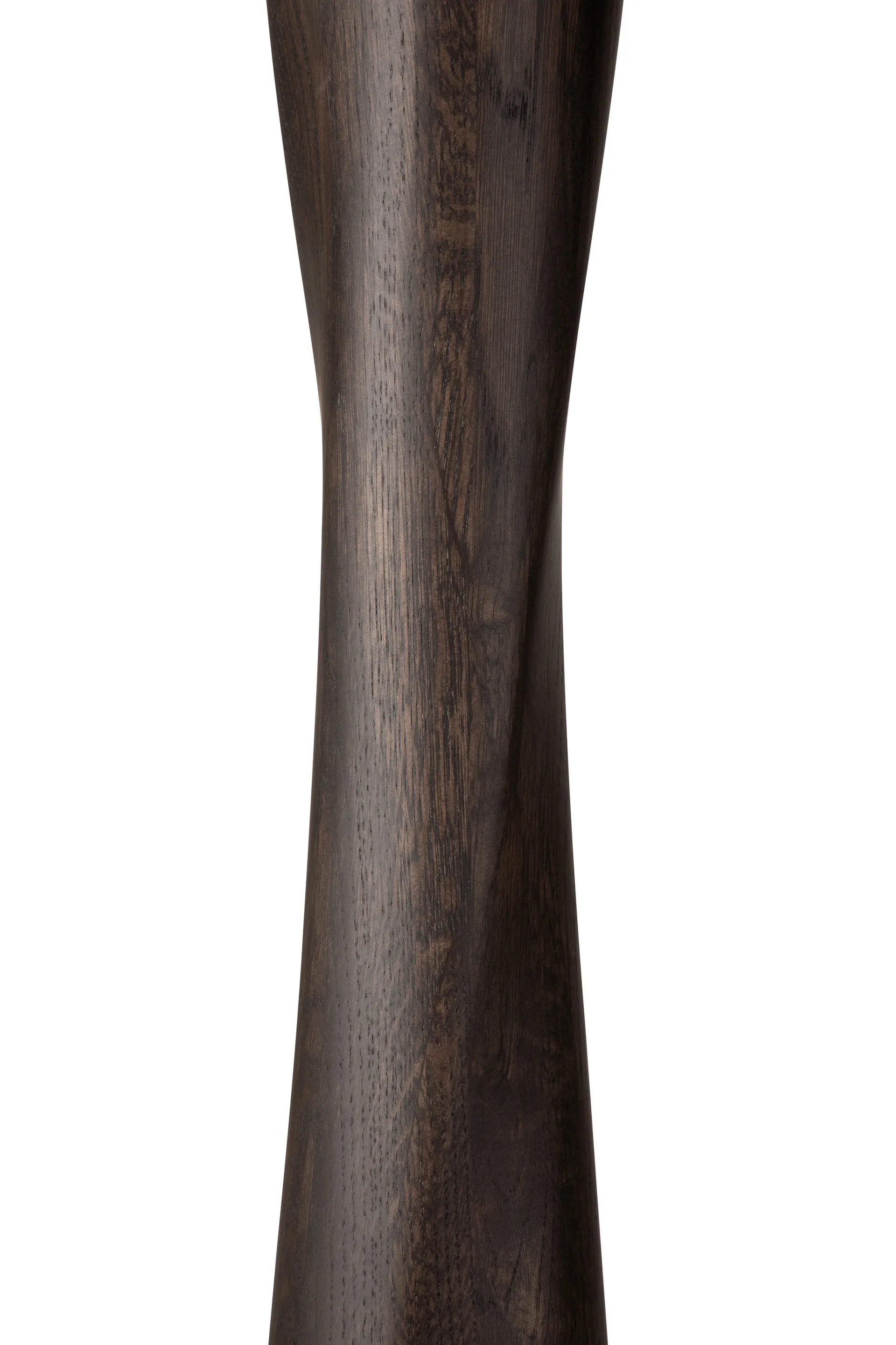 Torsion-Esstisch, Braun lackierte Eiche, Ø90 cm Ethnicraft