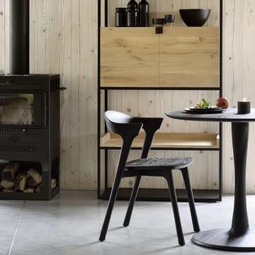 Torsion-Esstisch rund schwarzbehandelte Eiche - Ø127 cm - Ethnicraft