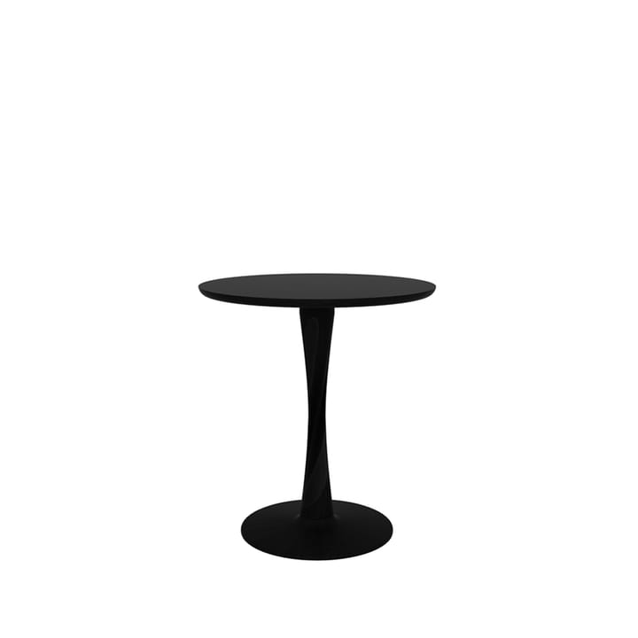 Torsion-Esstisch rund schwarzbehandelte Eiche - Ø70 cm - Ethnicraft