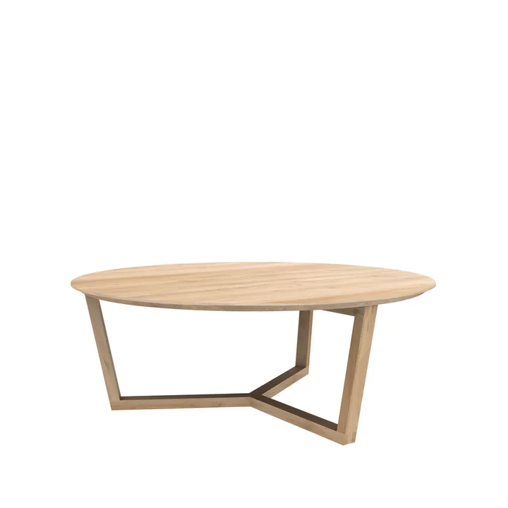 Tripod Couchtisch 36x96 cm - Hartholz geölte Eiche - Ethnicraft
