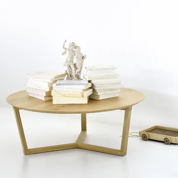 Tripod Couchtisch 36x96 cm - Hartholz geölte Eiche - Ethnicraft