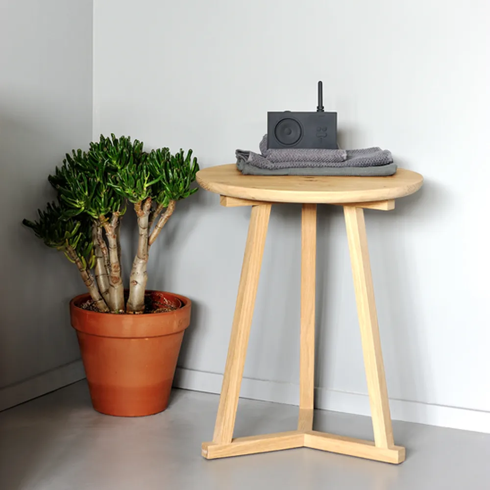 Tripod Sidteboard, Black oak small 56x46 cm Ethnicraft