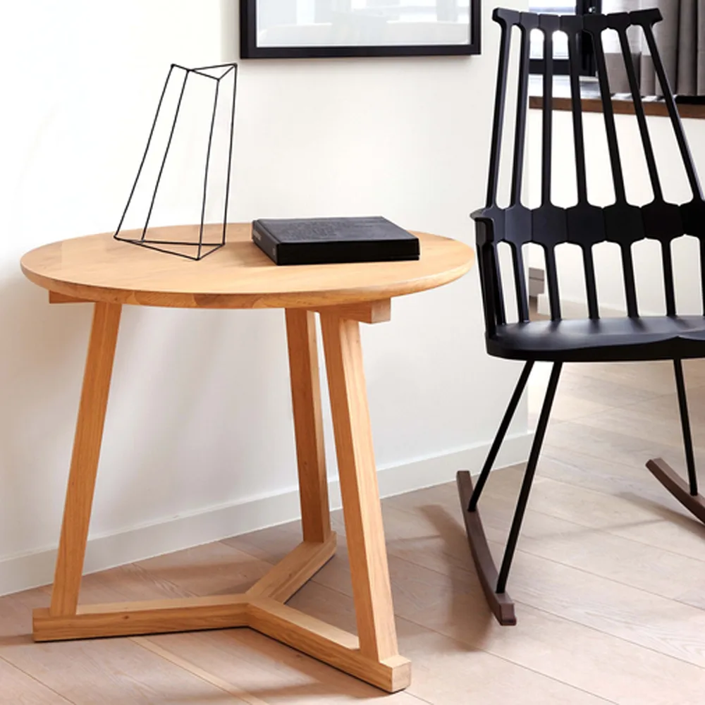 Tripod Sidteboard, Black oak small 56x46 cm Ethnicraft
