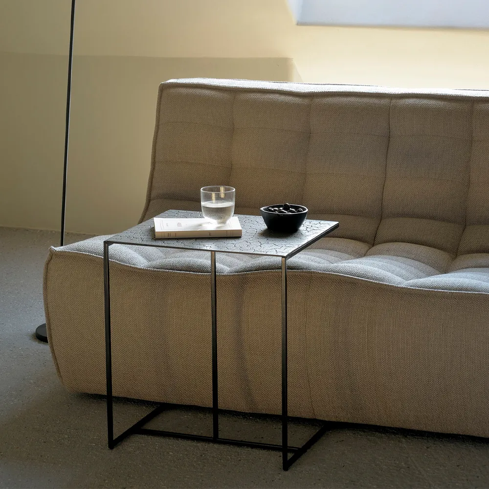 Triptic Sideboard 51x45 cm, Whiskey-Black Ethnicraft