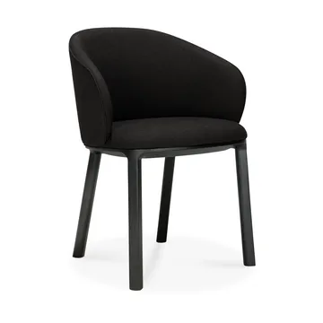 Unda Stuhl - Schwarz lackierte Eiche-charcoal - Ethnicraft