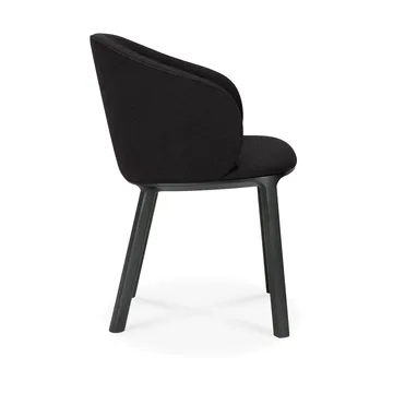 Unda Stuhl - Schwarz lackierte Eiche-charcoal - Ethnicraft