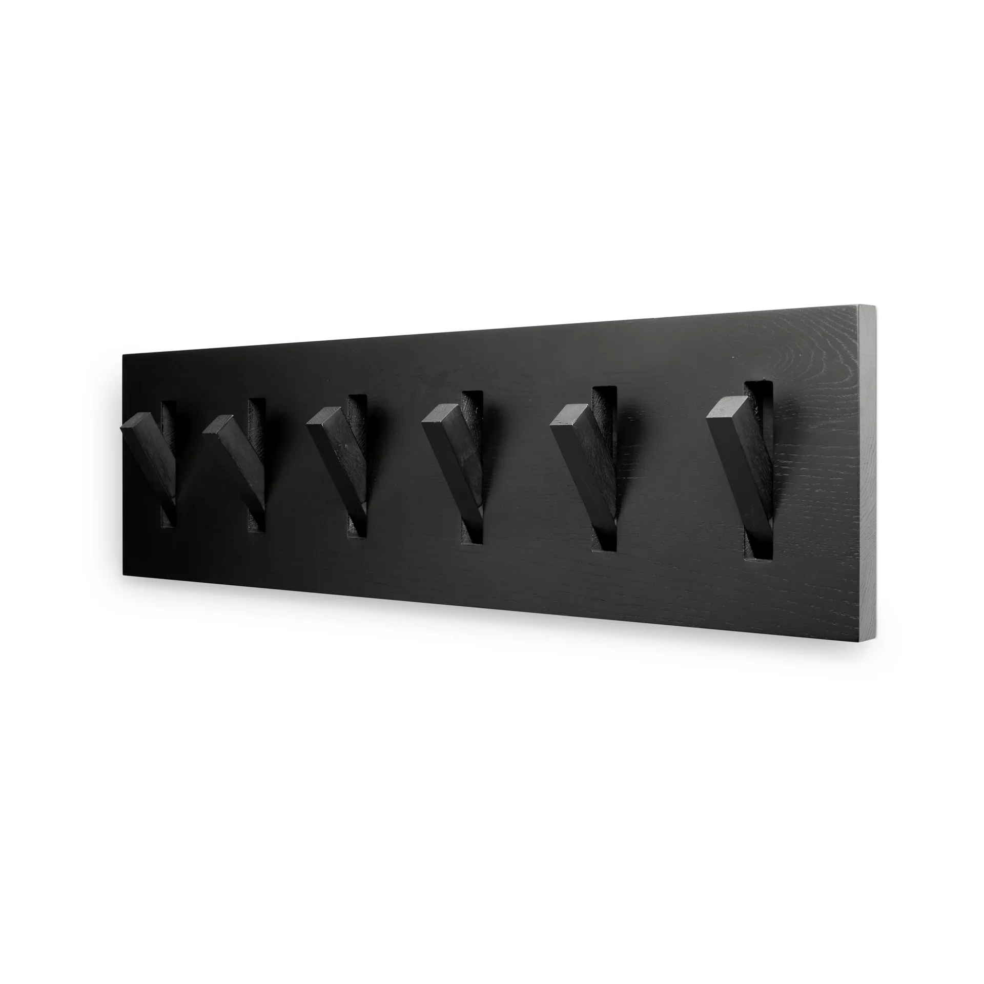 Utilitile wall hanger Kleiderhaken, Lackierte Eiche-black-groß Ethnicraft