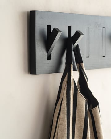 Utilitile wall hanger Kleiderhaken - Lackierte Eiche-black-groß - Ethnicraft