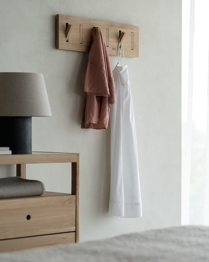 Utilitile wall hanger Kleiderhaken, Lackierte Eiche-large Ethnicraft