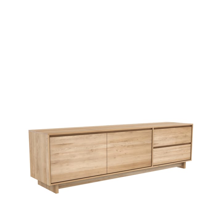 Wave  Fernsehbank 60x210 cm - Hartholz geölte Eiche - Ethnicraft