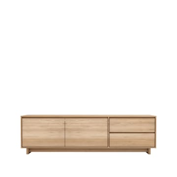 Wave  Fernsehbank 60x210 cm - Hartholz geölte Eiche - Ethnicraft