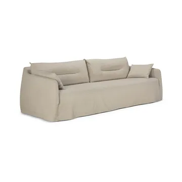Weave Sofa abnehmbarer Bezug - Bone, 3-sitzig - Ethnicraft