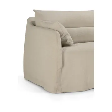 Weave Sofa abnehmbarer Bezug - Bone, 3-sitzig - Ethnicraft