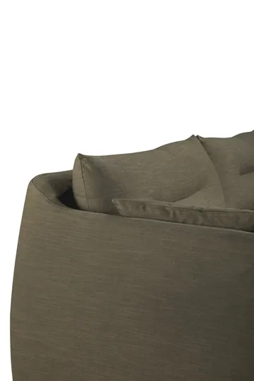 Weave Sofa abnehmbarer Bezug - Green, 3-sitzig - Ethnicraft