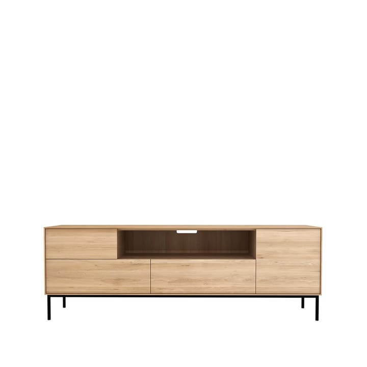 Whitebird Fernsehbank 180 cm - Oak Wax Oil-Black metal - Ethnicraft
