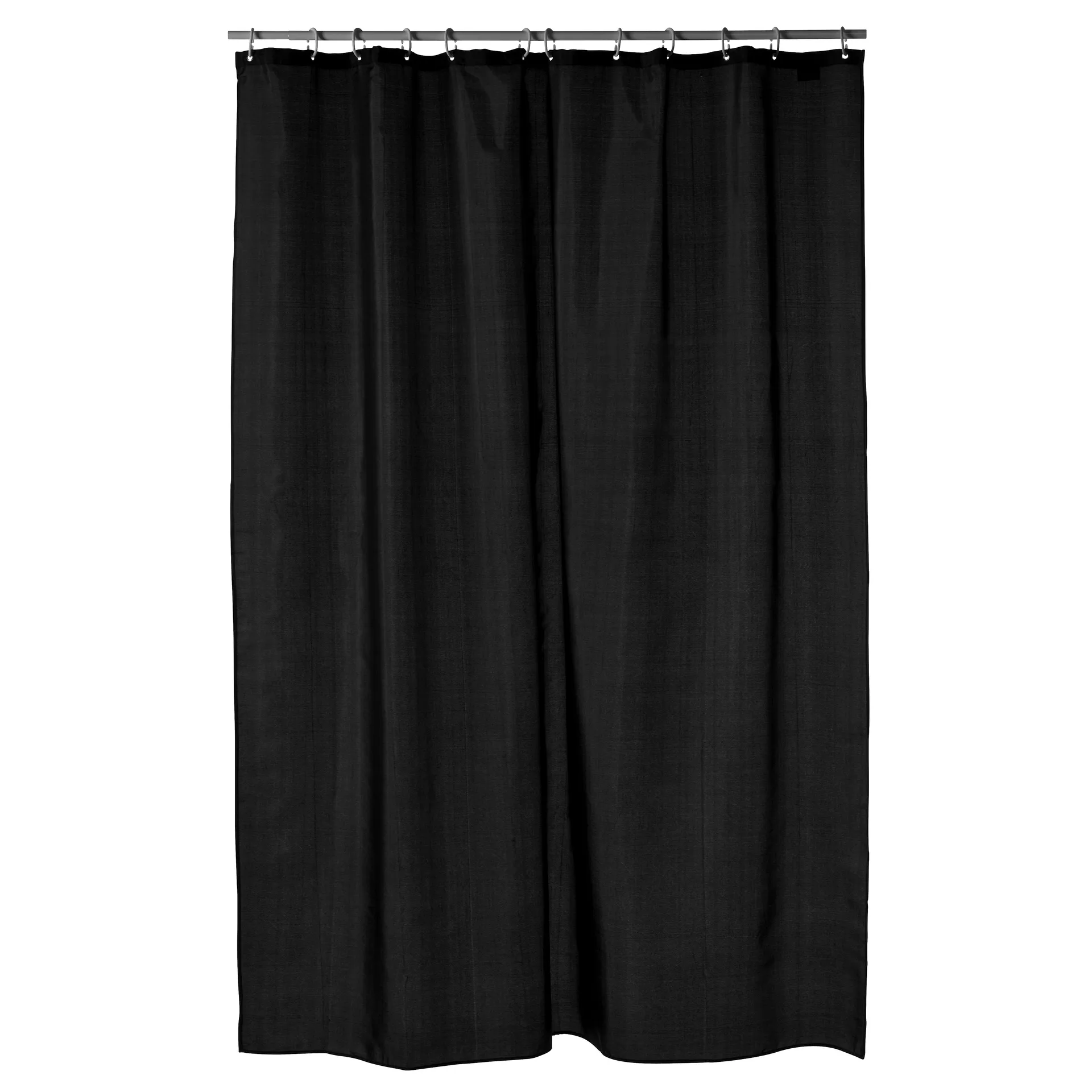 Match Duschvorhang 200 x 240cm, Extra hoch (schwarz) Etol Design