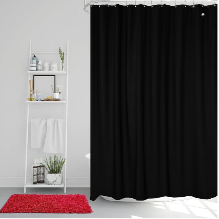 Match Duschvorhang 200 x 240cm - Extra hoch (schwarz) - Etol Design