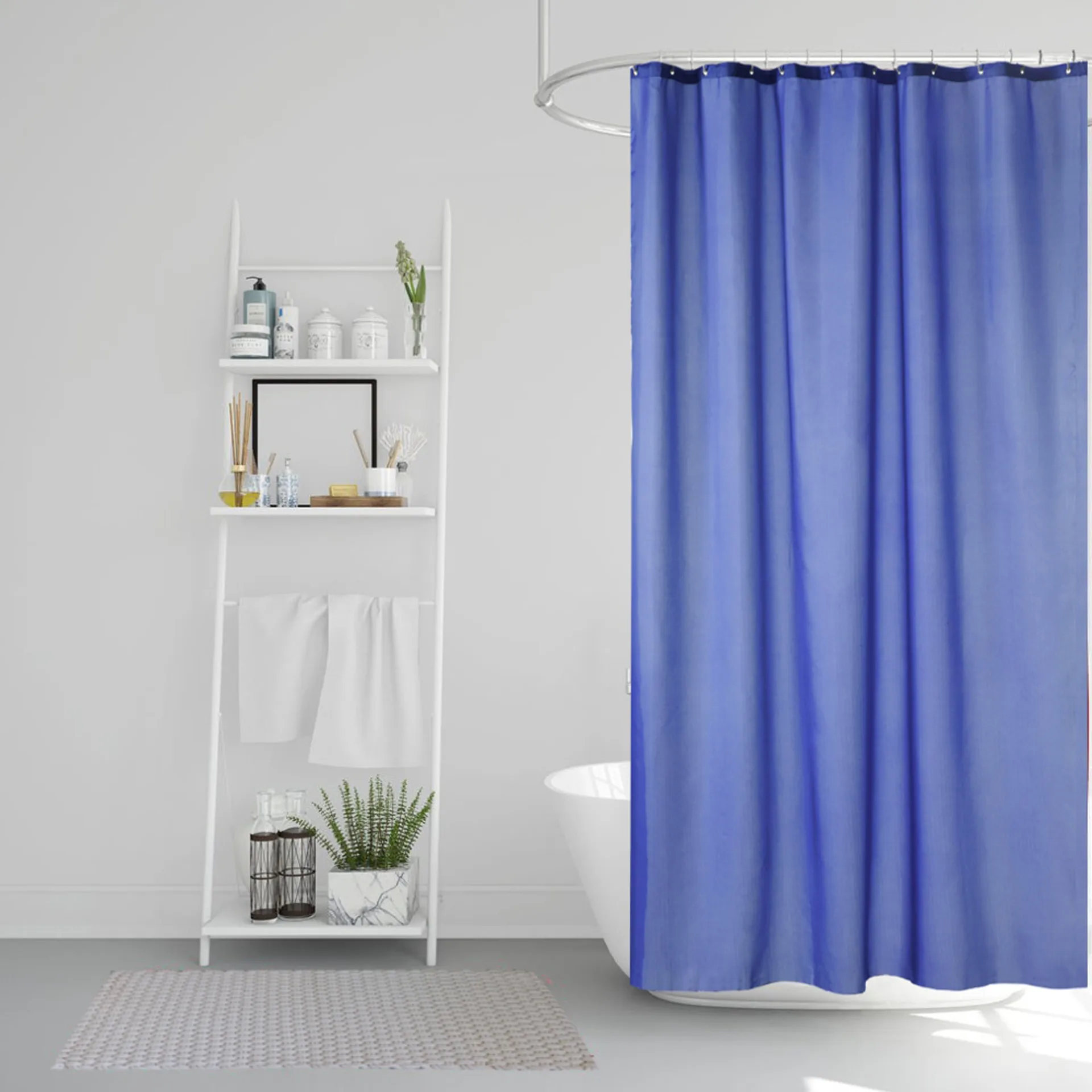 Match Duschvorhang, Himmelsblau Etol Design