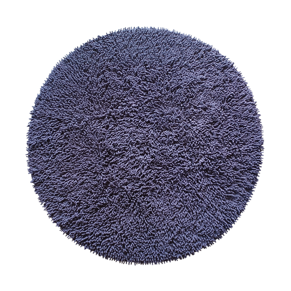 Etol Design Rasta Teppich rund Ø120cm Navy