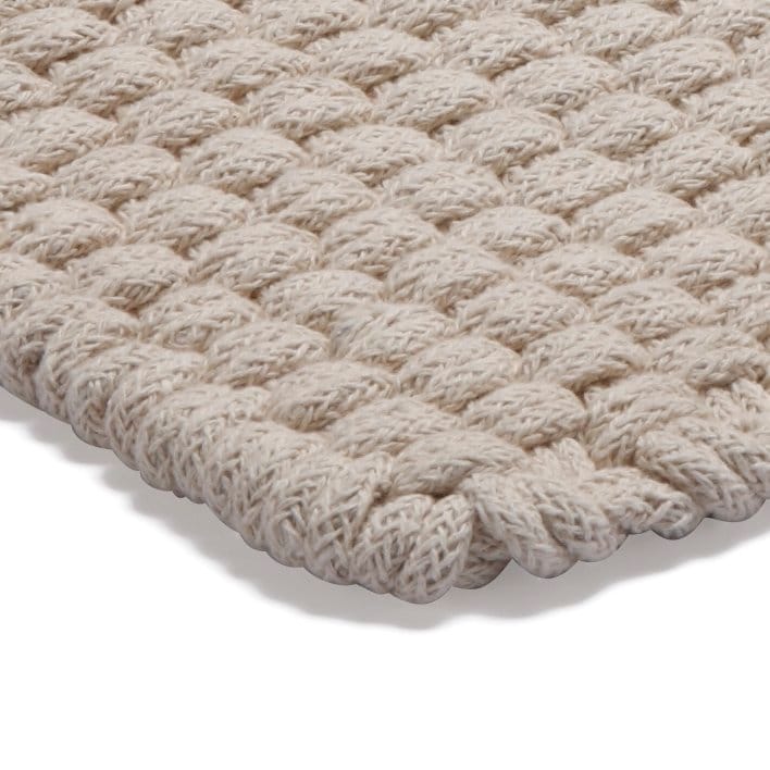 Rope Teppich natur - 50  x  80cm - Etol Design